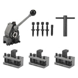 Lathe Tool Post Set WM210V&WM180V&0618 12X12mm for Over Bed 120-220mm