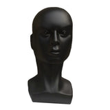 (B) Mannequin for Head Male Wig for Head Professional Cosmetology for Wig Making and
