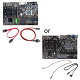 Mining B250 BTC CPU Motherboard 12 PCI-E Slots DDR4 16G Memory for CPU LGA 1151