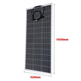 18V 300W Solar Panel Kit Charge 12V PET Flexible Solars Cells Battery Charger for Camping Car RV Mobile Phone