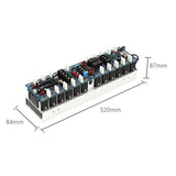 1000Wx2 2-Channel Power Board - High-Power with Circuit Protection for DIY HIFI and Professional Stage Amplifier Audio