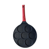 Aluminum Alloy Frying Pan Non-stick  Seven-hole Breakfast pan
