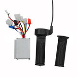 1pc Accelerator 24V36V48V250W350W500W Brush Controller Throttle Grip Set For Electric Scooter Bike