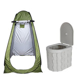 Outdoor Portable Convenient Car-mounted Folding Toilet with Tent for Travel Adult Children Potty Odor-proond Non-slip