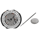 Single Calendar VR32 Quartz High Accuracy Movement Replaceable VR32A VR32B Electronic Watch Wrist Repair Parts