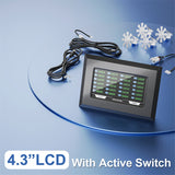 Accessory 4.3 Inch LCD Display Screen with Active Switch Monitor for JK Smart BMS