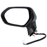 Power Heated Side Mirror Super White Easy Installation 7 Pins Rear View Mirror Assembly for Car