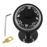 Mini Electronic Navigation Camping Gear Small Guide Ball For Marine Boat Vehicle Car Compass Black