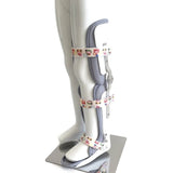 Medical Children's Adjustable Knee Fixation Brace Joint leg Orthotics Support Protector Stabilizer Fracture Fix Rehabilitation