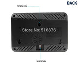Biometric Fingerprint Time Clock Recorder Employee Digital Electronic Attendance hine W/ Charger Adapter