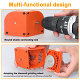Electric Bits Sharpener Wear Resistant Diamond Grinding Blade Sharpening Tool Impact Drill Milling Cutter Grinder