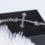 Sterling Silver Jewelry New Cross Bracelet For Men And Women