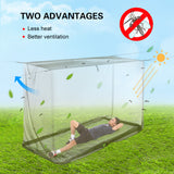 Outdoor Net For Camping Backpacking Transparent Mosquito Mesh Tent for Travel Fishing Hiking