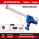 Electric Cordless Glue Portable Glass Hard Rubber Sealant Gun Sealing Caulking Filling Tool