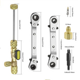 Remover Installer Tool&HVAC Service Set, Refrigeration Wrench with Bit Adapters,10Pcs Vae Core