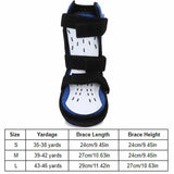 Detachable Strap Support Orthosis Plantar Medical Orthopedic Walker Boot Brace Splint Ankle Foot Injuries