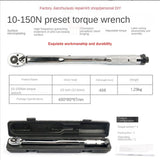 1/2 10-150N Fast Tire Adjustable Ratchet Auto Repair Kg Torque Positive and Negative Socket Wrench