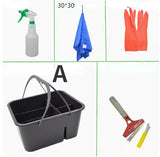 Sundries Plastic Portable Tool Box Storage Multifunctional Grocery Basket Household Cleaning Tools