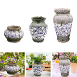Resin Plant Vase Holder - Gift & Decoration For Balcony, Living Room, Outdoor Shelf
