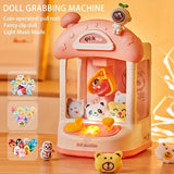 Space Doll Grabbing Machine For Children, Electric Sound And Light Household Toy Holder