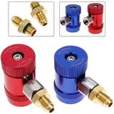 Quick-Professional Quick Couplers Air Conditioner Service Port Adapter Fit for R1234yf Refrigerants