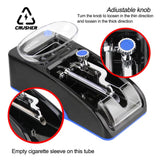 CRUSHER Automatic Rolg hine Mini Portable Cigarette Injecto Wrapping Roller Maker Easy Carrying DIY Smoking Tool