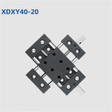 (20-20mm) Precision XY Axis Manual Stage Sliding Table Adjustable Aluminium Platform for Detailed Work