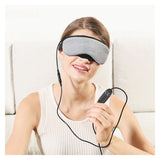 Sleep Women Men Coog Heated Gel Pad Dry Puffy Eyes Light Blocking Bdfold Sleeping Mask for Home Flight Office