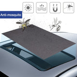 Sun visor sunroof: Magnetic mesh cover provides UV protection and comfort when parking on VIES