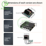 DC12-30V ZK-ST21 BT Digital Amplifier Board 2.1 Channel 100W+100W+200W Subwoofer Chip TPA3221