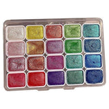 20 Colors Watercolor Painting Set, Watercolor Paint Set(1ML-B)