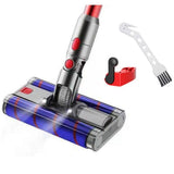 Soft Double Roller Brush Floor Head for V7 V8 V10 V11 V15 Vacuum Parts Electric Floor Head with LED Headlights