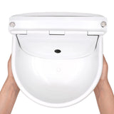 4L Automatic Cow Dog Water Float Valve Drinker Bowl Stainless Steel Cow Water Bowl Outlet Float Farming Trough