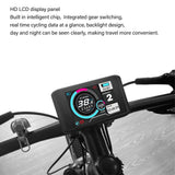 Electric Display Panel Color Display High Definition Electric Bike LCD Display Meter Panel Intelligent Chip E-bike Parts