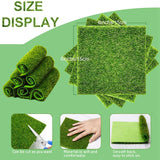 45 Pieces Of Artificial Grass Garden Lawn Miniature Decoration Accessories DIY Artificial Moss Doll House Decoration