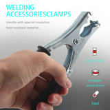 Professional 300A Ground Earth Clamp Clip Set for Mig Tig ARC Welding hine 1.5M Cable 10-25 Plug Durable