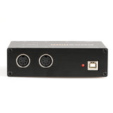 DOREMiDi HUB-3 MIDI Keyboard Adapter Converter Cable MIDI Host 3×3 Interface Box Controller USB Power Music Editor Converter