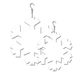 8 Pack Sublimation Wind Spinner Blanks Wind Spinner Blanks 3D Sublimation For Indoor Outdoor Christmas Garden Decoration
