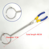 Laboratory Beaker Graphite Furnace Crucible For Sier And Copper Round Clamp Melting Gold Bowl Pliers
