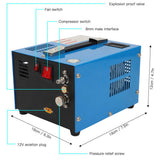 PCP Air Compressor 4500psi 30MPa 0.5L Portable High Pressure Air Pump for Home Car DC12V