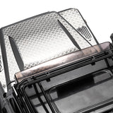 For MN D90 D91 D99S MN99S 1/12 RC Car Upgrade Parts Front Sun Visor Rain Shield Shade Board Decoration Accessories