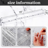 5 Pack Acrylic Sunglasses Organizer Storage Wall Mounted Eyeglasses Holder Hanging Eyewear Display Sunglass Rack