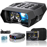 1080P video resolution Digital Infrared Night Vision Binoculars for outdoor observation and spy with 2.5 inch TFT LCD