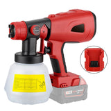 Cordless replacement for Bosch 20V Max Battery,Handheld Electric Paint Sprayer with 1000ML Container