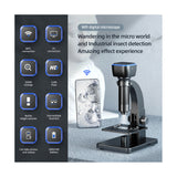 HD 2000X WIFI Digital Microscope Dual Lens USB WIFi Microbiological Observation Industrial Microscopes