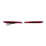 Car Rear Bumper Light LED Dynamic Turn Signal Lights Rear Warning Lamp Reflector for 2015-2017