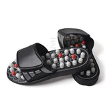 Feet Massage Slippers Foot Reflexology Therapy Massager Walk Stone Shoes Acupuncture Cobblestone Massageador Sandal