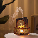 300ml Rain Clouds Aroma with 3 Colors Lamp Air Humidifier Essential Oil Diffuser Home Desktop Ultrasonic Sprayer