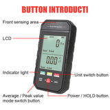 Magnetics Field Radio Test Sound Light Alarm EMF Meter Electric Field Tester Electromagnetic Radiation Detector