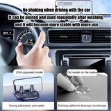 Plate Adhesive Dashboard Temporary Parking Auto Number Card Phone Mount For 6-18mm Thickness Cell